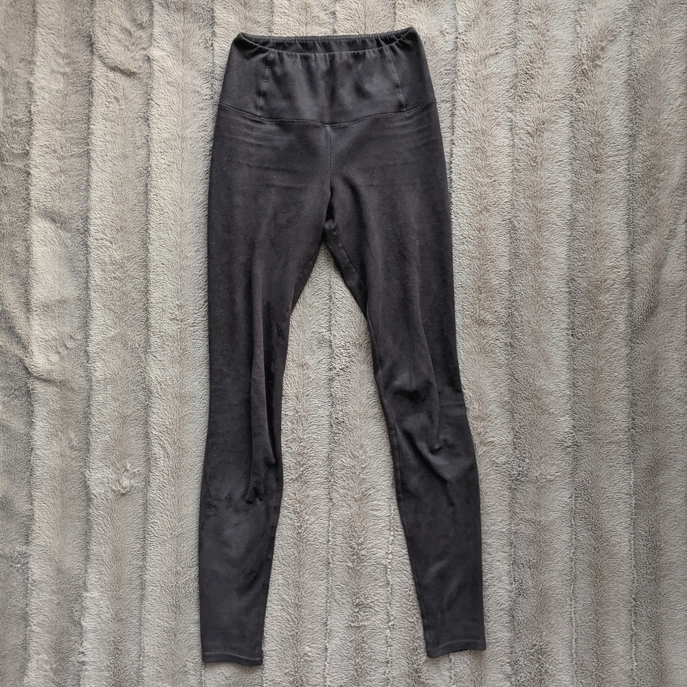S Faux Suede Daria Pant Grey